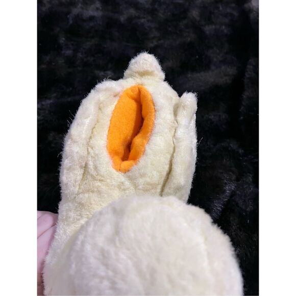 Vintage Douglas Cuddle Toys Plush Yellow Duck Toy  10" - Picture 3 of 5